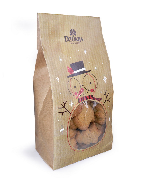 Dzukija Christmas ginger biscuits 250g.