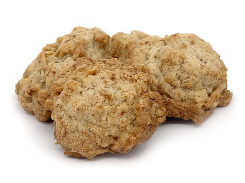 Wholegrain biscuits with oatmeal